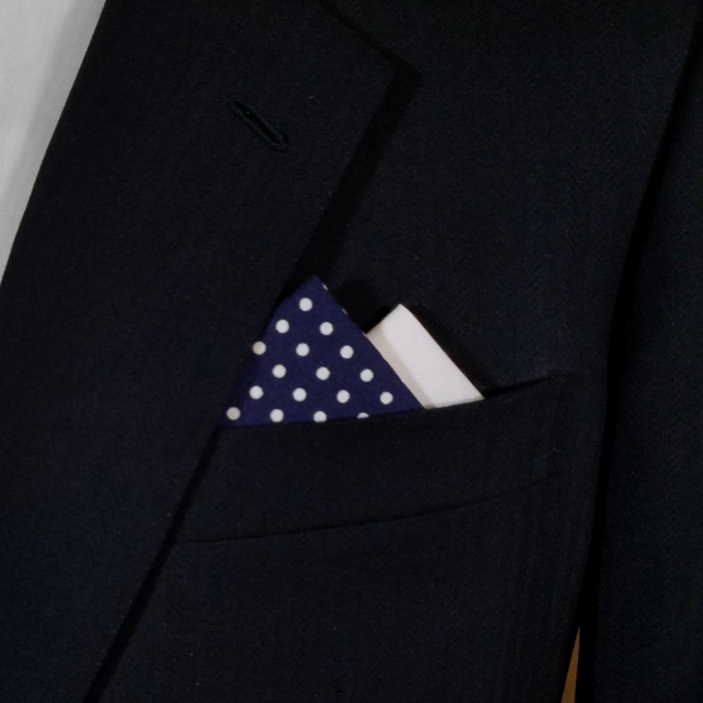New  Contrasting Color 100 Cotton PreFolded Pocket Square Handkerchief